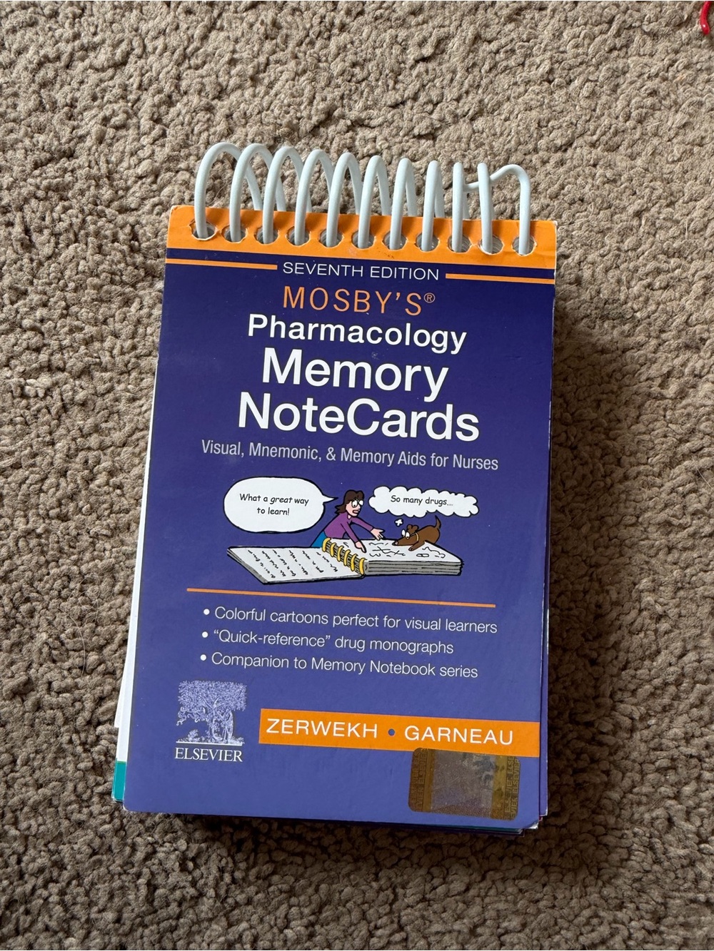 4-book Mosby’s Memory NoteCards bundle - Picture 3 of 5
